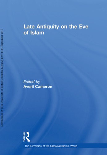 Late Antiquity on the Eve of Islam